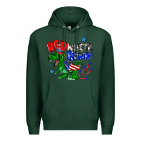 Sports Green red white rawr billie wilder Premium Hoodie - texasbilliewilder