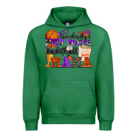 Emerald somebody's loud mouth basketball mama Urban Hoodie - Zillion Design Studio