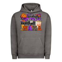 Pigment Tornado somebody's loud mouth basketball mama Urban Hoodie - Zillion Design Studio