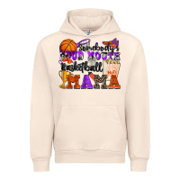 Sandshell somebody's loud mouth basketball mama Urban Hoodie - Zillion Design Studio