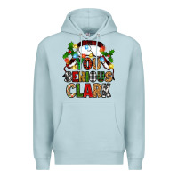 Blue Mist you serious clark Premium Hoodie - Zillion Design Studio