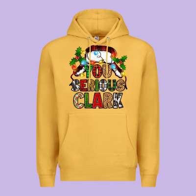 You Serious Clark Premium Hoodie Designed By Zillion Design Studio