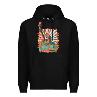 Black retro freedom rocks billie wilder Premium Hoodie - texasbilliewilder