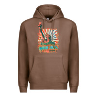 Chestnut retro freedom rocks billie wilder Premium Hoodie - texasbilliewilder