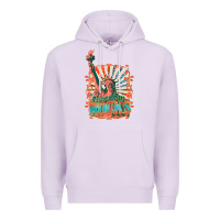 Lilac retro freedom rocks billie wilder Premium Hoodie - texasbilliewilder