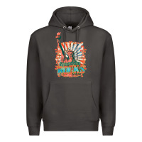 Smoke retro freedom rocks billie wilder Premium Hoodie - texasbilliewilder
