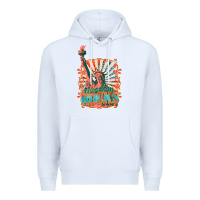 White retro freedom rocks billie wilder Premium Hoodie - texasbilliewilder