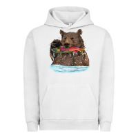 Pigment Lunar Rock mama bear haunting fish Urban Hoodie - RanaPortraitStore