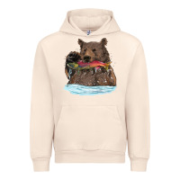 Sandshell mama bear haunting fish Urban Hoodie - RanaPortraitStore
