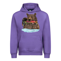 Tulip mama bear haunting fish Urban Hoodie - RanaPortraitStore