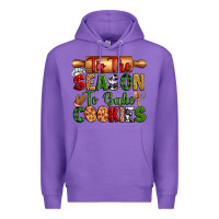 Purple tis the season to bake cookies Premium Hoodie - Zillion Design Studio