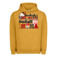 Pigment Peanut Butter somebody's loud mouth baseball mama Urban Hoodie - Zillion Design Studio