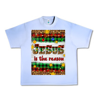 Grape Ice Christmas Jesus Is The Reason Urban Heavy Tee - Artiststas