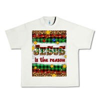 Pistachio Christmas Jesus Is The Reason Urban Heavy Tee - Artiststas