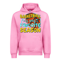 Fuchsia Pink basketball is my favorite season Urban Hoodie - texasbilliewilder