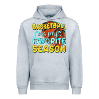 Heather Grey basketball is my favorite season Urban Hoodie - texasbilliewilder