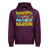 Mauve Wine basketball is my favorite season Urban Hoodie - texasbilliewilder