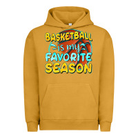 Pigment Peanut Butter basketball is my favorite season Urban Hoodie - texasbilliewilder