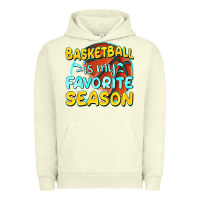 Pigment Pistachio basketball is my favorite season Urban Hoodie - texasbilliewilder