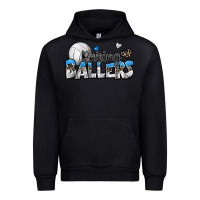 Black raising ballers volleyball Urban Hoodie - Zillion Design Studio