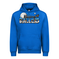 Cobalt raising ballers volleyball Urban Hoodie - Zillion Design Studio