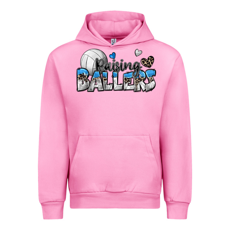 Raising Ballers Volleyball Urban Hoodie by Zillion Design Studio | Teevron