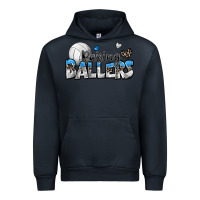 Navy raising ballers volleyball Urban Hoodie - Zillion Design Studio