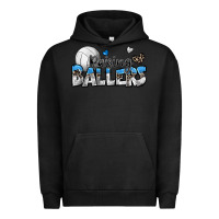 Pigment Black raising ballers volleyball Urban Hoodie - Zillion Design Studio