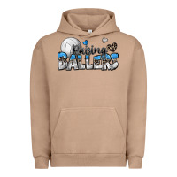 Pigment Burro raising ballers volleyball Urban Hoodie - Zillion Design Studio