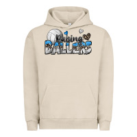 Pigment French Oak raising ballers volleyball Urban Hoodie - Zillion Design Studio
