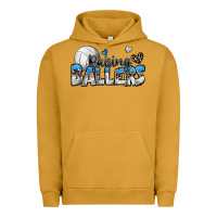 Pigment Peanut Butter raising ballers volleyball Urban Hoodie - Zillion Design Studio