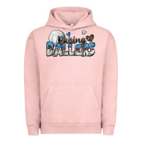 Pigment Salmon raising ballers volleyball Urban Hoodie - Zillion Design Studio