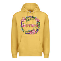 Antique Gold mother with floral wreath Premium Hoodie - RanaPortraitStore