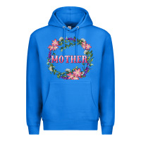 True Royal mother with floral wreath Premium Hoodie - RanaPortraitStore