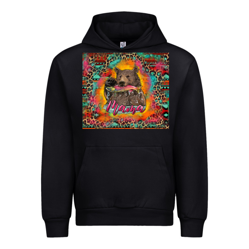 Mama Bear Leopard And Aztec Urban Hoodie by RanaPortraitStore | Teevron