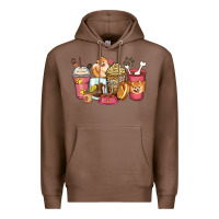 Chestnut pomeranian coffee cups Premium Hoodie - Zillion Design Studio