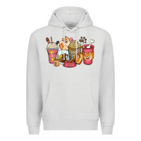 Dove Grey pomeranian coffee cups Premium Hoodie - Zillion Design Studio