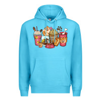 Ocean Blue pomeranian coffee cups Premium Hoodie - Zillion Design Studio