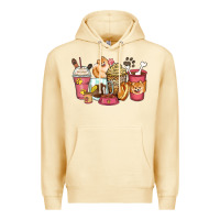 Pina Colada pomeranian coffee cups Premium Hoodie - Zillion Design Studio