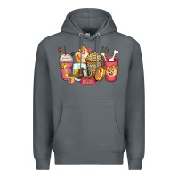 Rock pomeranian coffee cups Premium Hoodie - Zillion Design Studio