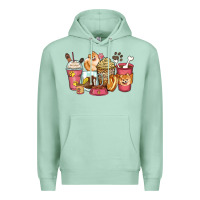 Seafoam pomeranian coffee cups Premium Hoodie - Zillion Design Studio