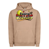 Pigment Burro raising ballers softball Urban Hoodie - Zillion Design Studio