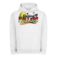 Pigment Lunar Rock raising ballers softball Urban Hoodie - Zillion Design Studio