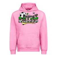 Fuchsia Pink raising ballers soccer Urban Hoodie - Zillion Design Studio