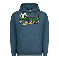 Pigment Midnight Navy raising ballers soccer Urban Hoodie - Zillion Design Studio