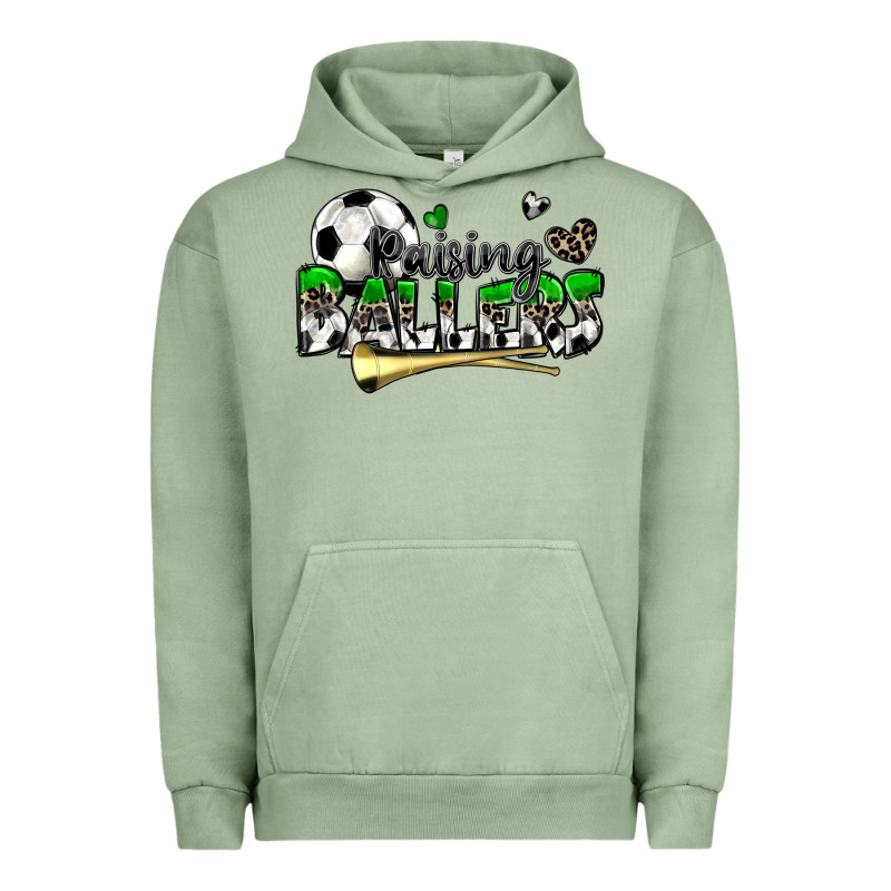 Raising Ballers Soccer Urban Hoodie by Zillion Design Studio | Teevron