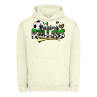 Pigment Pistachio raising ballers soccer Urban Hoodie - Zillion Design Studio