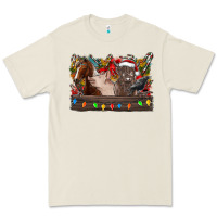 Bone festive farmyard gathering Premium Tee - CowhideDigitalArt