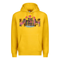 Lemon mom bear with sunflowers Premium Hoodie - RanaPortraitStore