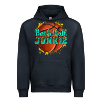 Navy basketball junkie Urban Hoodie - texasbilliewilder